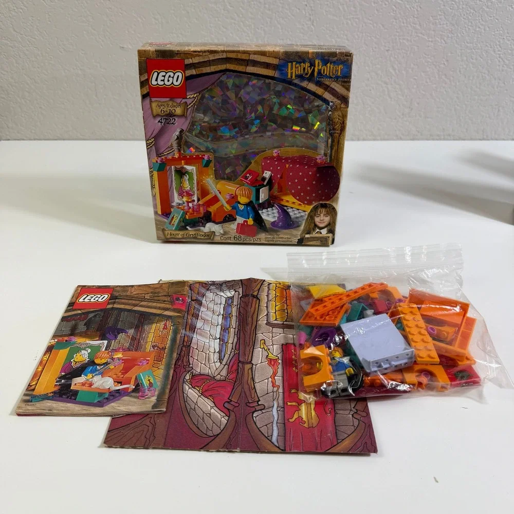 LEGO Harry Potter Sorcerer's Stone Sets 4721 4722 4723 Bundle with Boxes Manuals